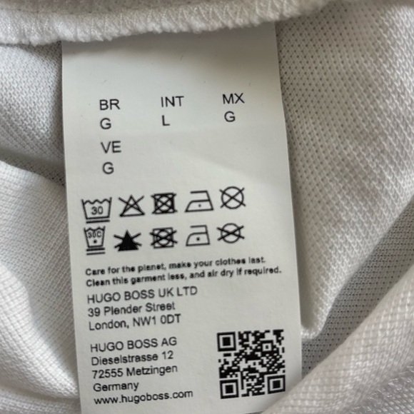 BOSS X NFL Chicago Bears COTTON SHIRT WITH COLLABORATIVE BRANDING Large NWT - Picture 9 of 12